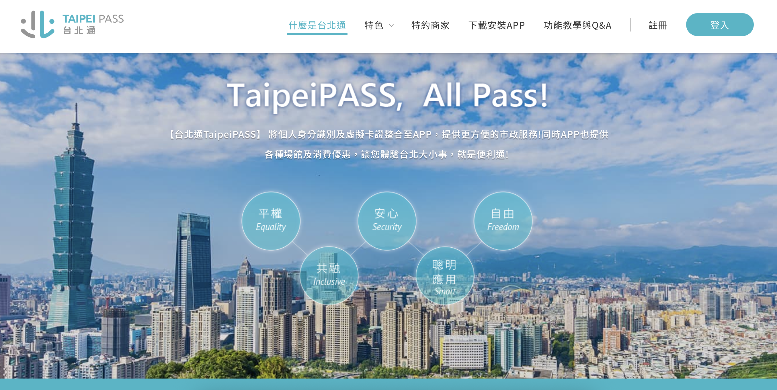 TaipeiPASS — Taipei City Digital Ecosystem